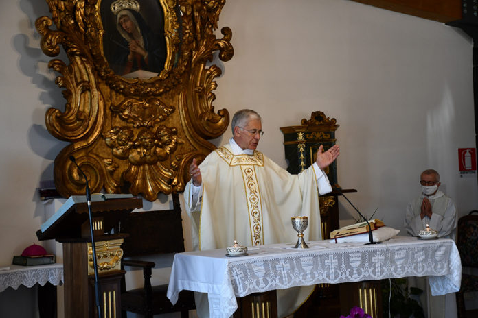 Mons. Boccardo celebra per la Festa 2020 di San Benedetto