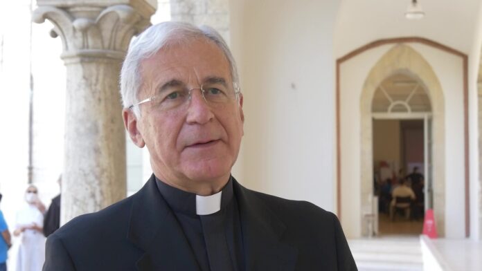 L'arcivescovo di Spoleto Norcia Renato Boccardo