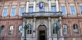 La facciata dell'Università per Stranieri di Perugia