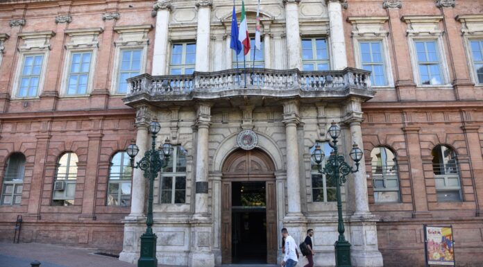 La facciata dell'Università per Stranieri di Perugia