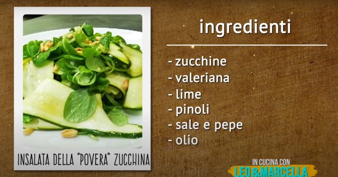 Insalata della povera zucchina