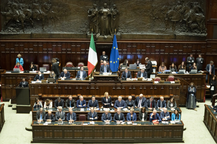 L'aula del Governo italiano