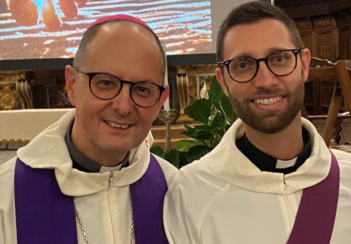 claudio faina ordinato sacerdote